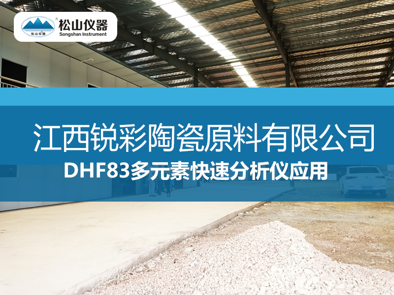DHF83多元素快速分析仪应用---江西锐彩陶瓷原料有限公司